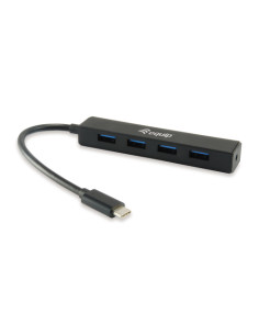 Equip 128954 hub di interfaccia USB 3.2 Gen 1 (3.1 Gen 1) Type-C 5000 Mbit/s Nero