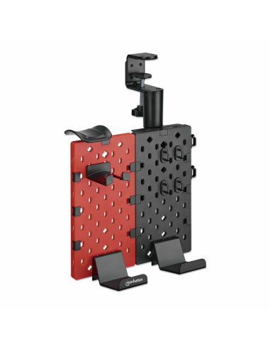Manhattan 462518 supporto per personal communication Supporto passivo Controller per videogiochi, Auricolare Nero, Rosso