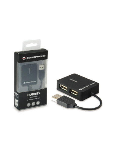 Conceptronic Travel 4 Ports USB Hub