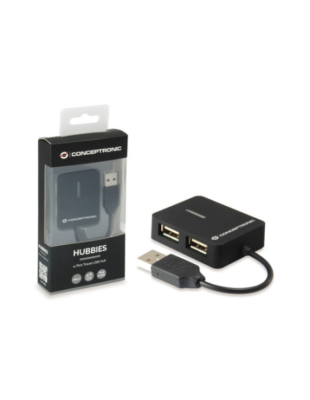 Conceptronic Travel 4 Ports USB Hub