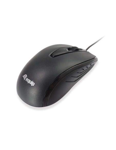Equip 245107 mouse Ufficio Ambidestro USB tipo A Ottico 1000 DPI