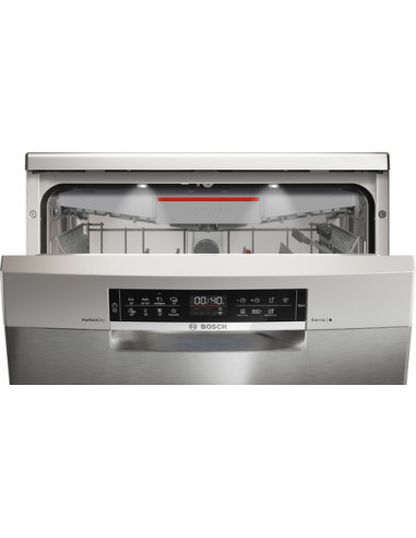 Bosch Serie 6 SMS6ZCI16E Lavastoviglie da libera installazione 60 cm Acciaio Classe B