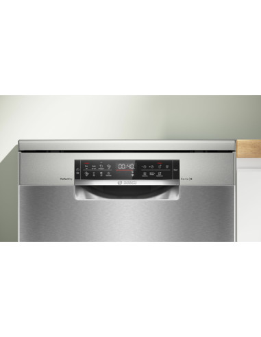 Bosch Serie 6 SMS6ZCI16E Lavastoviglie da libera installazione 60 cm Acciaio Classe B