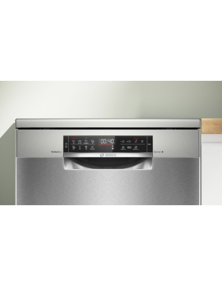 Bosch Serie 6 SMS6ZCI16E Lavastoviglie da libera installazione 60 cm Acciaio Classe B