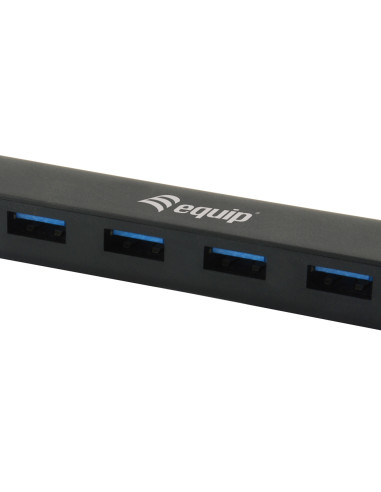 Equip 128954 hub di interfaccia USB 3.2 Gen 1 (3.1 Gen 1) Type-C 5000 Mbit/s Nero
