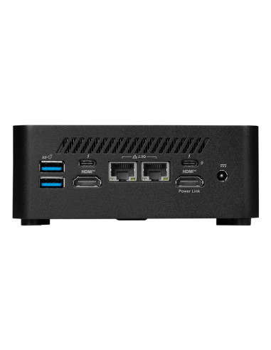 MSI CUBI NUC AI 1UMG-007EU PC/stazione di lavoro Intel Core Ultra 5 125H 8 GB DDR5-SDRAM 512 GB SSD Windows 11 Home Mini PC Nero
