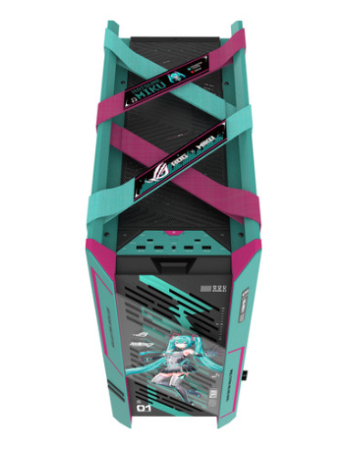 ASUS ROG Strix Helios II Hatsune Miku Edition Midi Tower Multicolore