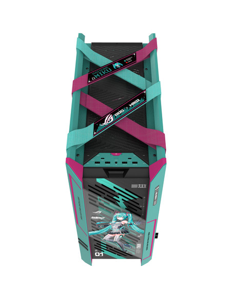 ASUS ROG Strix Helios II Hatsune Miku Edition Midi Tower Multicolore