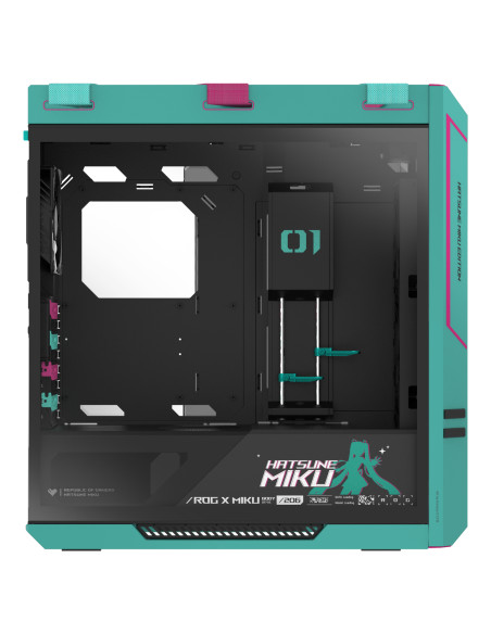 ASUS ROG Strix Helios II Hatsune Miku Edition Midi Tower Multicolore