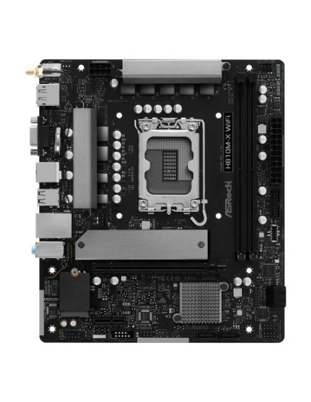 ASRock H810M-X WiFi Intel H810 2*DDR5 1*M.2 4*SataIII sk1851 HDMI/DisplayPort/VGA mATX