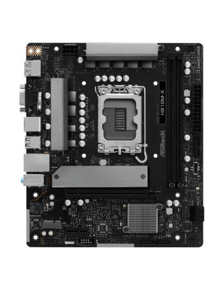 ASRock H810M-X Intel H810 2*DDR5 1*M.2 4*SataIII sk1851 HDMI/DisplayPort/VGA mATX