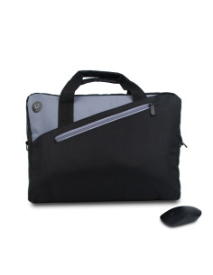 NGS Monray Master Kit Black 39,6 cm (15.6") Valigetta ventiquattrore Nero, Grigio 2