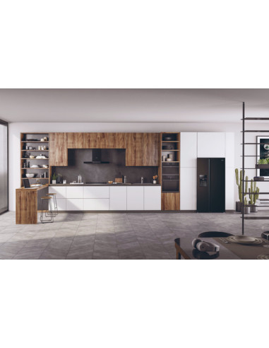 Haier HSR3918FIPB Libera installazione 515 L F Nero