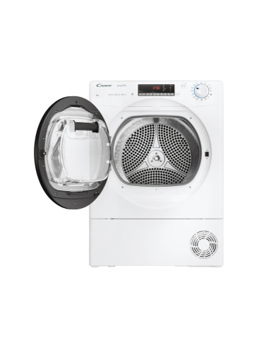 Candy Smart Pro , Asciugatrice 10 KG, Classe E, Bianco, Vapore, Wi-Fi, CROE H10A2TBE-S