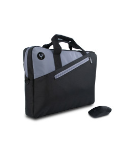 NGS Monray Master Kit Black 39,6 cm (15.6") Valigetta ventiquattrore Nero, Grigio