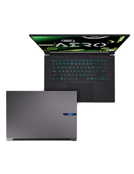 GIGABYTE AERO X16 Notebook da gioco – Copilot+ PC, 16", WQXGA 165Hz, Ryzen AI 7 350, RTX 5060, 16 GB DDR5 5200MHz, SSD Gen4 da