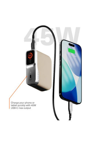 ENCORE 10K POWER BANK -  IVORY