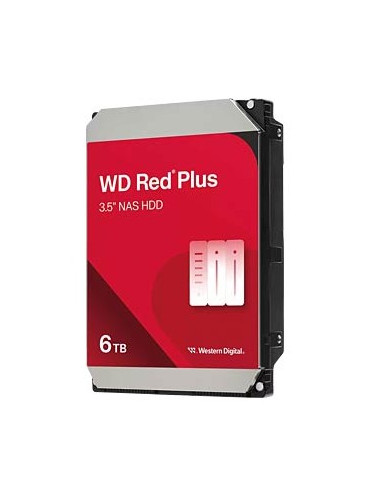 WESTERN DIGITAL HDD RED PLUS 4TB 3,5" 5400RPM SATA 6GB/S BUFFER 256MB