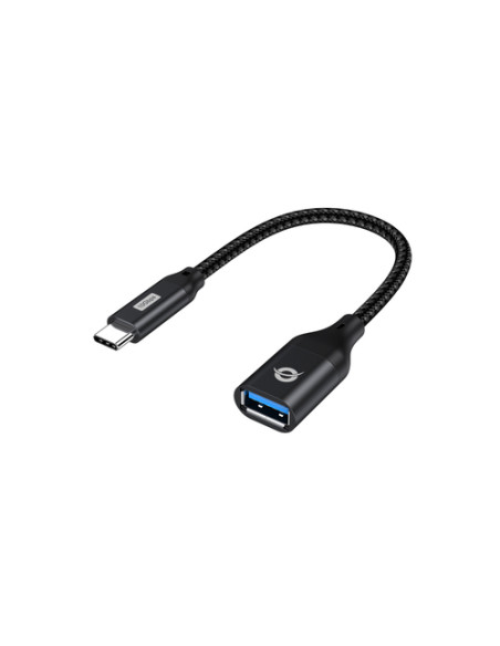 Conceptronic ABBY18B adattatore per inversione del genere dei cavi USB-C USB-A Nero