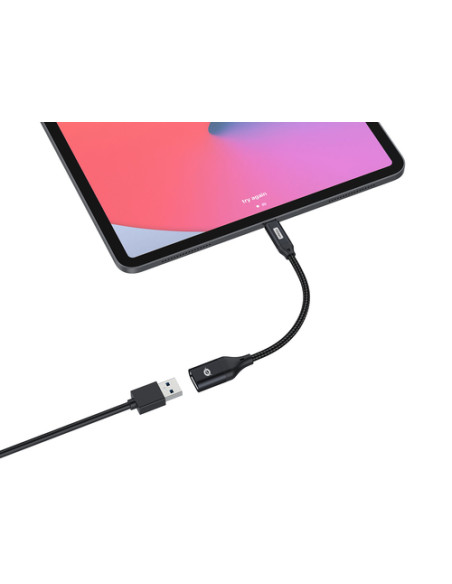 Conceptronic ABBY18B adattatore per inversione del genere dei cavi USB-C USB-A Nero