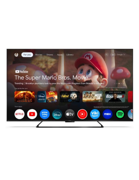 50 HR7 UHD 4K QLED GOOGLE TV 144