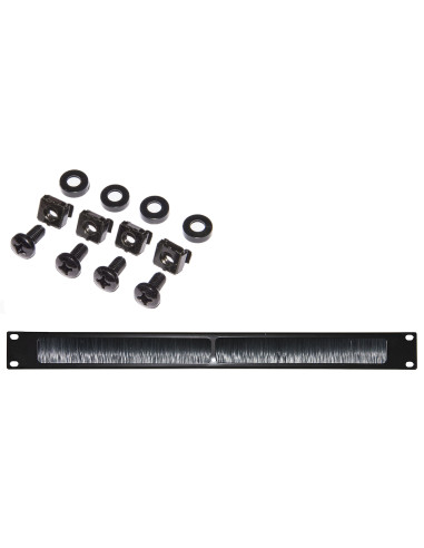 ARMADIO RACK RACCOGLICAVI 19 CON SPAZZOLA 1 UNITA'