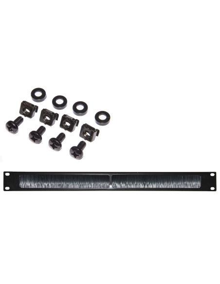 ARMADIO RACK RACCOGLICAVI 19 CON SPAZZOLA 1 UNITA'