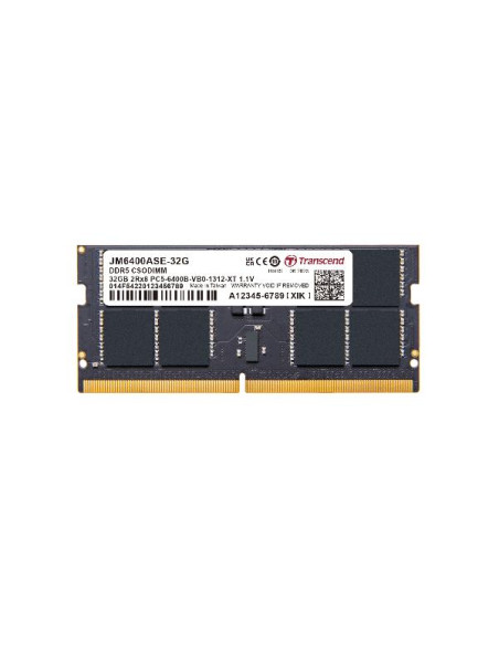 32GB JM DDR5 6400 CSODIMM CL52 1.1V