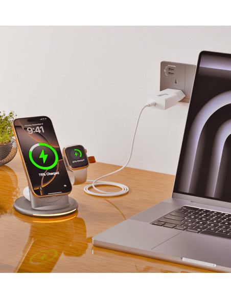 Equip 245521 Caricabatterie per dispositivi mobili Universale Bianco AC Ricarica rapida Interno