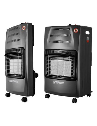 ZEPHIR STUFA GAS PIGHEVOLE 3LIVELLI POTEN.4,2KW NOKIT REGOL. ZGS41200