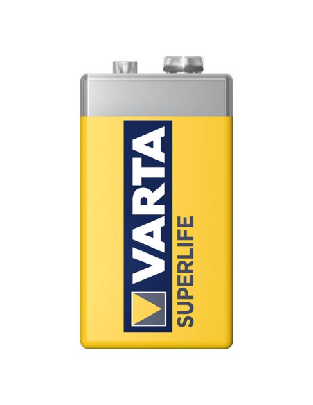 Varta Superlife 9V Batteria monouso Zinco-Carbonio