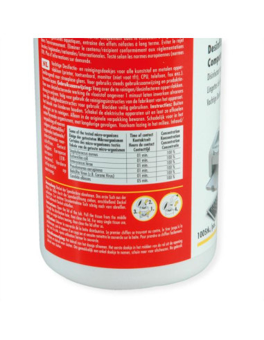 ROLINE 19.04.4185 kit per la pulizia Fax machine, Tastiera, Metallo/Plastico, Stampante, Schermi/Plastiche, Telefono Salviettine