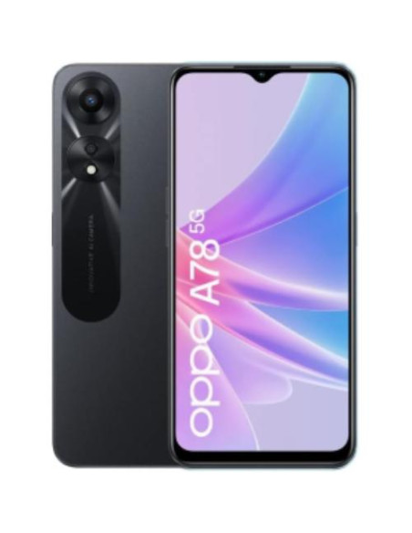 OPPO A78 5G 4+128GB 6.5" GLOWING BLACK VODAFONE