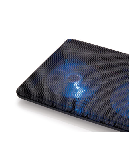 Conceptronic CNBCOOLPAD2F base di raffreddamento per laptop 39,6 cm (15.6") Nero