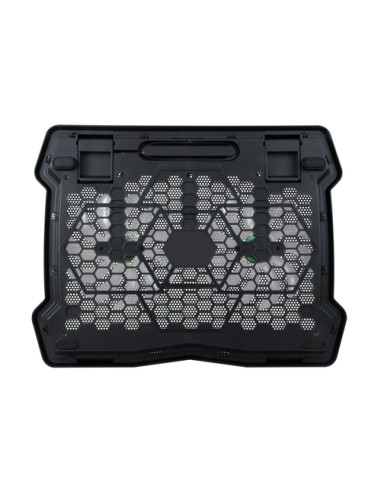 Conceptronic THANA06B base di raffreddamento per laptop 39,6 cm (15.6") Nero