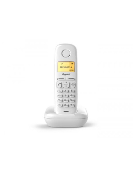 Gigaset A170 Telefono DECT Bianco Identificatore di chiamata