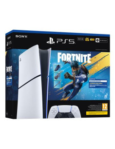 Sony PlayStation 5 Digital Edition - Fortnite Flowering Chaos Bundle 825 GB Wi-Fi Nero, Bianco