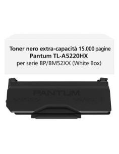 TONER PANTUM TL-A5220HX BK 15000PG PER SERIE BP/BM52XX WHITE BOX
