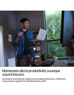 HP EliteBook 8 G1a Wolf Pro Security Edition AMD Ryzen AI 5 230 Computer portatile 40,6 cm (16") WUXGA 16 GB DDR5-SDRAM 512 GB S 2