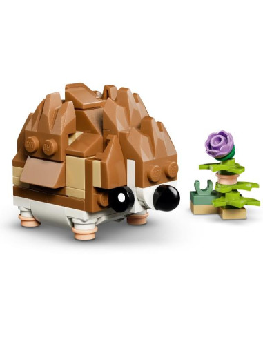 SIMPATICO CRICETO CON FIORE