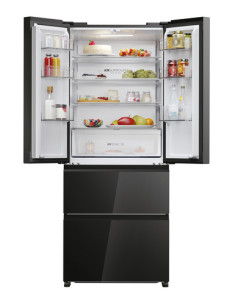 Haier HFR3718ENGB Libera installazione 402 L Nero 2