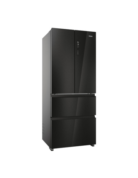 Haier HFR3718ENGB Libera installazione 402 L Nero