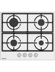 Hisense GM643XHFCI piano cottura Acciaio inox Da incasso 60 cm Gas 4 Fornello(i)