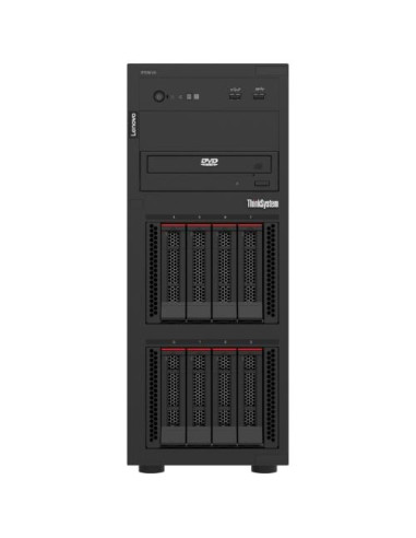 ThinkSystem ST250 V3,1xIntel Xeon 6353P 8C 2.7GHz 65W,1x32GB 2Rx8,2x960GB SSD, RAID 940-8i 4GB Flash PCIe Gen4 12Gb Adap, 1x800W