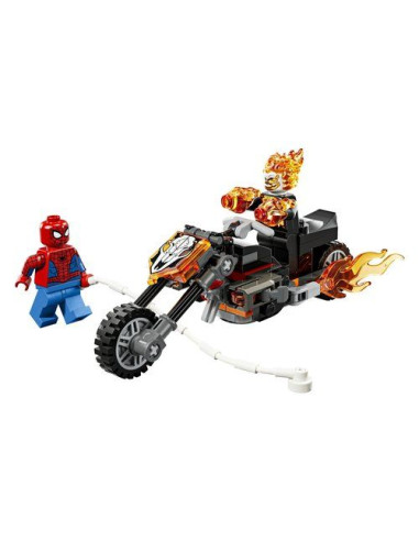 SPIDER-MAN VS GHOST RIDER IN MOTO