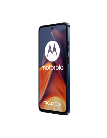 Motorola moto g15 17,1 cm (6.72") Doppia SIM Android 15 4G USB tipo-C 4 GB 128 GB 5200 mAh Blu marino