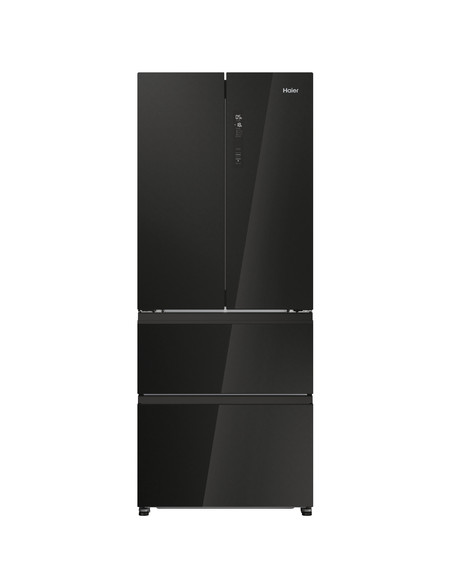 Haier HFR3718ENGB Libera installazione 402 L Nero