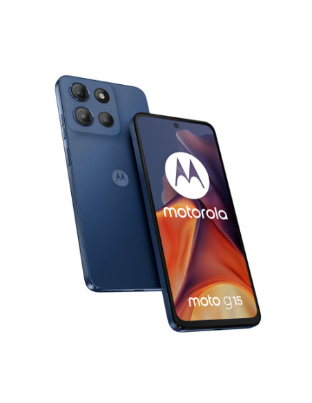 Motorola moto g15 17,1 cm (6.72") Doppia SIM Android 15 4G USB tipo-C 4 GB 128 GB 5200 mAh Blu marino