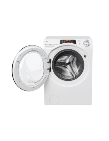 Candy RapidÓ ROW 4966DWMC7-S lavasciuga Libera installazione Caricamento frontale Bianco D