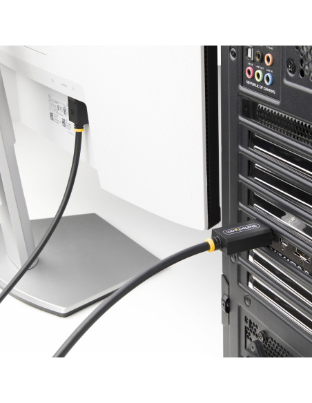 StarTech.com Cavo DisplayPort 2.1 da 3 m, cavo DP 2.1 certificato VESA DP40 con UHBR10/HDR/HDCP 2.2, 8K60Hz/4K144Hz DSC 1.2a, 40